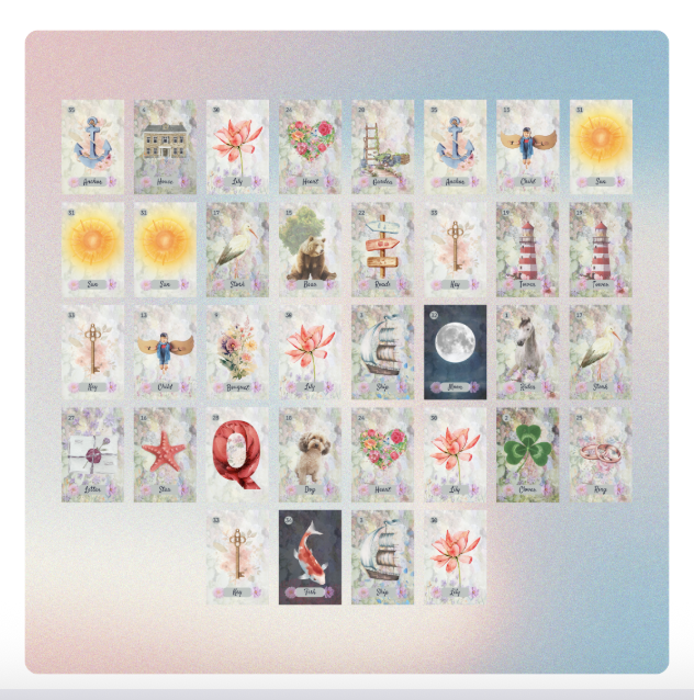 Ancestral Healing with Lenormand