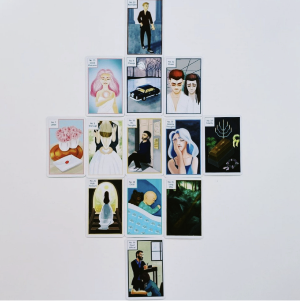 Kipper Card Diamond Spread